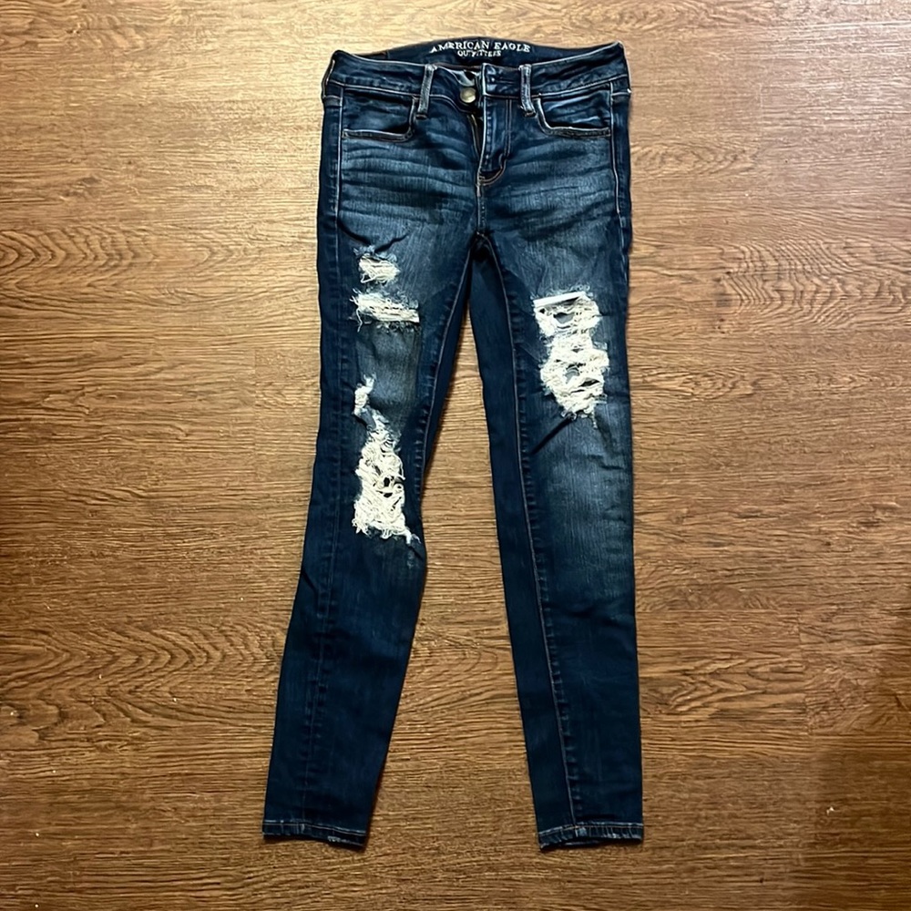 Ripped jegging